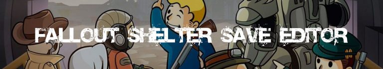 Fallout Shelter- Save Editor