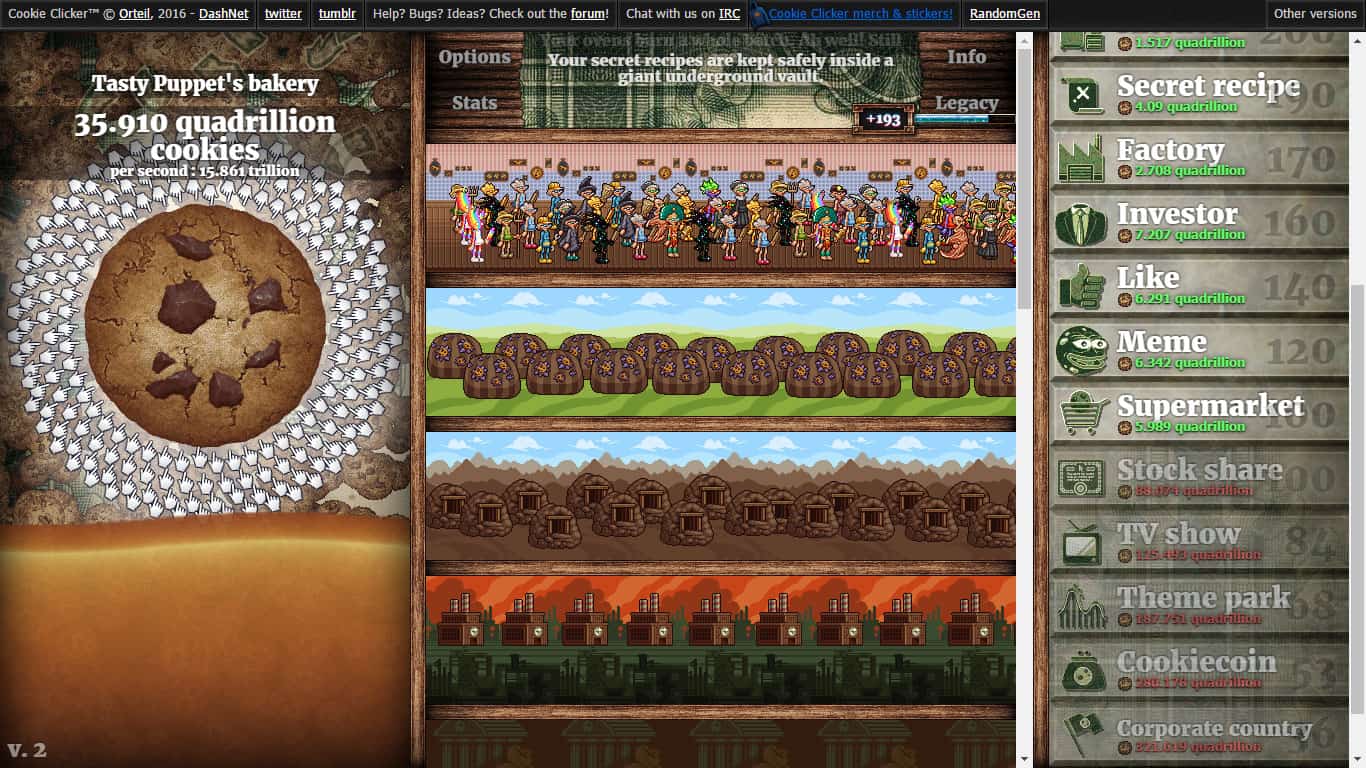 REVIEW: Cookie Clicker – Save or Quit